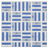 ホンジュラス国旗とホンジュラス ファブリック (見本)