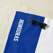 ホンジュラス国旗の壮麗な愛国心 ビーチタオル (インサイチュ)