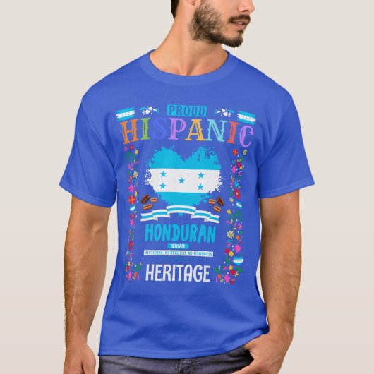 ホンジュラス国旗の子供服アイデア ホンジュラス文化 Tシャツ (正面)