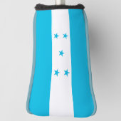 ホンジュラス国旗を備えたゴルフパターカバー ゴルフヘッドカバー (回転90)