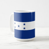 ホンジュラス国旗 コーヒーマグカップ (正面左)
