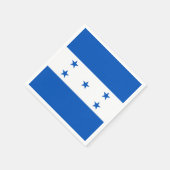 ホンジュラス国旗 スタンダードカクテルナプキン (角)