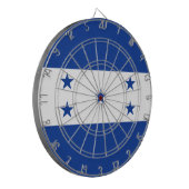 ホンジュラス国旗 ダーツボード (正面左)