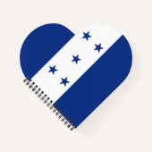 ホンジュラス国旗 ノートブック (正面)