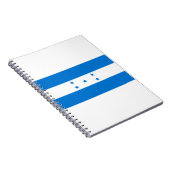 ホンジュラス国旗 ノートブック (右側)