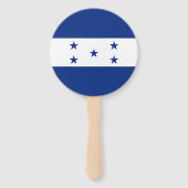 ホンジュラス国旗 ハンドファン (裏面)