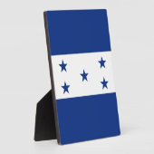 ホンジュラス国旗 フォトプラーク (側面)