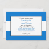 ホンジュラス国旗、ホンジュラス結婚国旗 招待状 (正面)