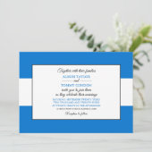 ホンジュラス国旗、ホンジュラス結婚国旗 招待状 (スタンド正面)