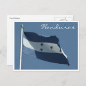 ホンジュラス国旗 ポストカード (正面/裏面)