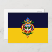 ホンジュラス国旗 ポストカード (正面/裏面)