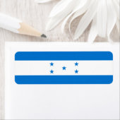 ホンジュラス国旗 ラベル (インサイチュ)