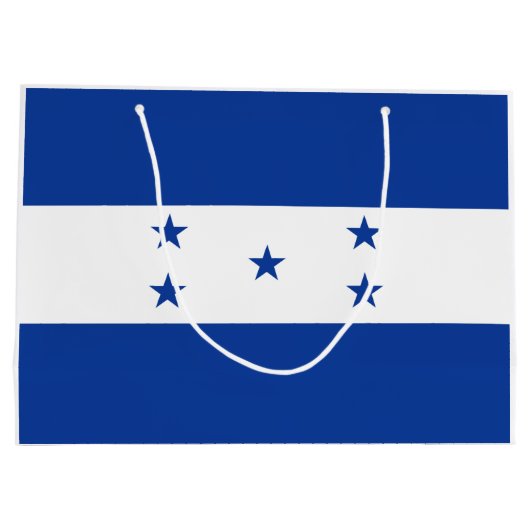 ホンジュラス国旗 ラージペーパーバッグ (裏面)