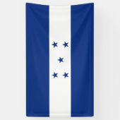 ホンジュラス国旗 横断幕 (縦)