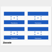 ホンジュラス国旗 長方形シール (シート)
