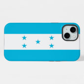 ホンジュラス国旗 Apple iPhone 15 Plusケース iPhoneケース (裏面横)