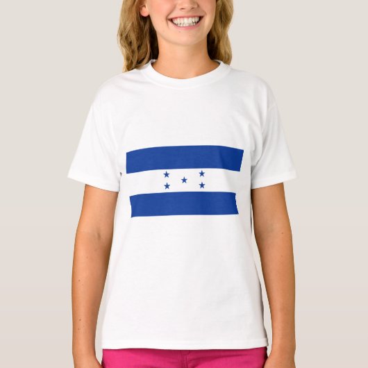 ホンジュラス国旗 Tシャツ (正面)