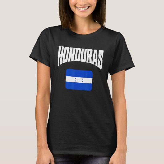 ホンジュラス国旗 Tシャツ (正面)