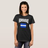 ホンジュラス国旗 Tシャツ (正面フル)