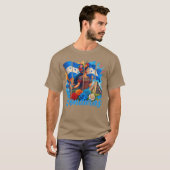 ホンジュラス旗 コパン ホンジュラス 旅行 家族 バケーション Tシャツ (正面フル)