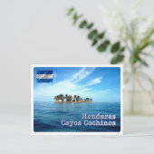 ホンジュラス – カイヨスコチノス –  ポストカード (スタンド正面)