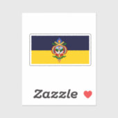 ホンジュラス，テグシガルパ国旗 シール (シート)