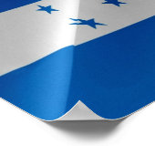 ホンジュラス – ホンドゥレニャ国旗 –  ポスター (角)