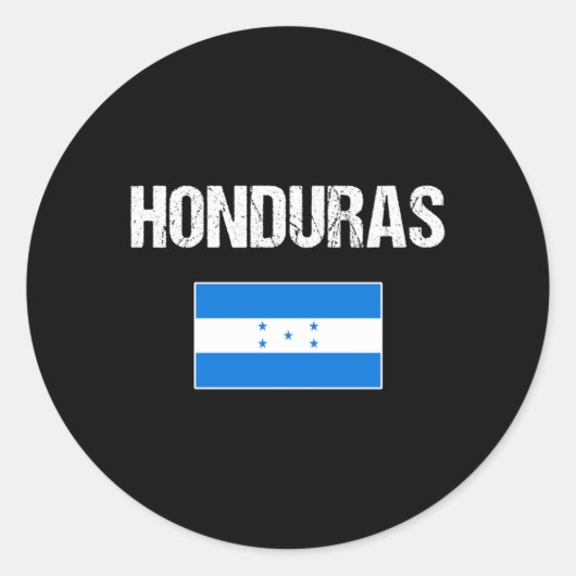 ホンジュラス ラウンドシール (正面)