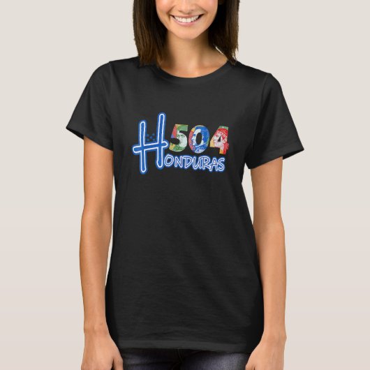 ホンジュラス 504 Tシャツ (正面)