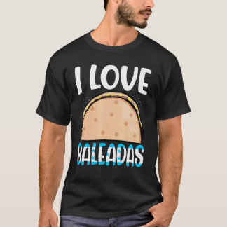 ホンジュランのバレアーダ料理 フラグ Catrach Tシャツ