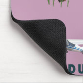 ホンジュラ図解入りの、写真付きのスの地図の旅行ポスター マウスパッド (コーナー)