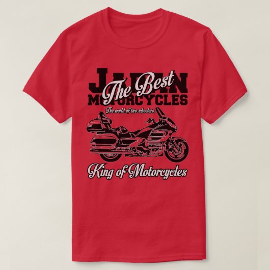 ホンダのゴルフのキングのバイク1 Tシャツ (デザイン正面)