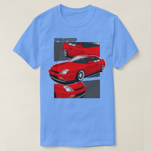 ホンダプレリュードmk5 tシャツ (デザイン正面)