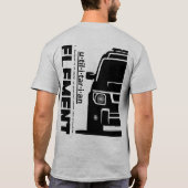 ホンダ エレメント Tシャツ (裏面)