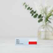 ホンダ、コロンビア スキニー名刺 (スタンド正面)