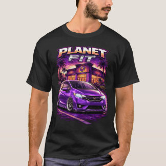 ホンダ フィット 3代目 プラネットフィット Tシャツ