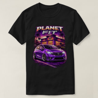 ホンダ フィット 3代目 プラネットフィット Tシャツ