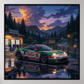 ホンダ NSX GT ポスター (正面)