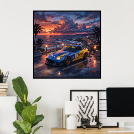 ホンダ S2000 ツーリングカー ポスター