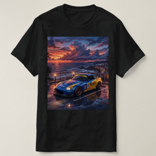 ホンダ S2000 ツーリングカー Tシャツ (デザイン正面)