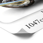 ホンダCBX 1000バイク – A3サイズプリントポスター ポスター (角)