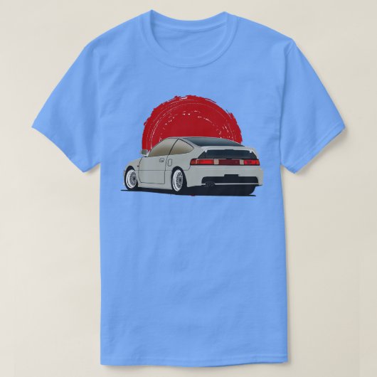 ホンダCRX 1 Tシャツ (デザイン正面)