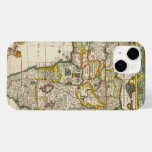 ホンディウスとヤンソンによるアフリカの古地図 Case-Mate iPhoneケース (裏面 (横))