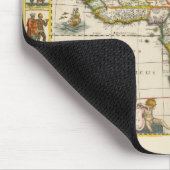 ホンディウスとヤンソンのアフリカ古地図 マウスパッド (コーナー)