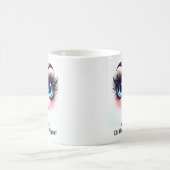 ホントにあったの？ 目がおもしろい顔 Funny Face コーヒーマグカップ (中央)