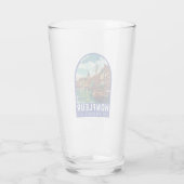 ホンフルールフランストラベルアートヴィンテージ タンブラーグラス (裏面)