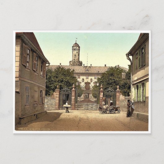 ホンブルク城 ポストカード (正面)