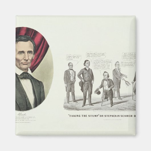 ホン。エイブラハム・リンカーン マグネット (正面)