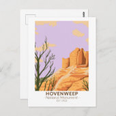 ホヴェンウェープ国立記念碑のカッスロート城 ポストカード (正面/裏面)