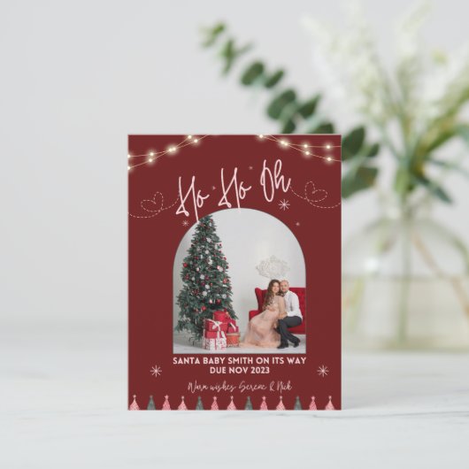 ホーああベビークリスマス妊娠の発表 シーズンカード (スタンド正面)